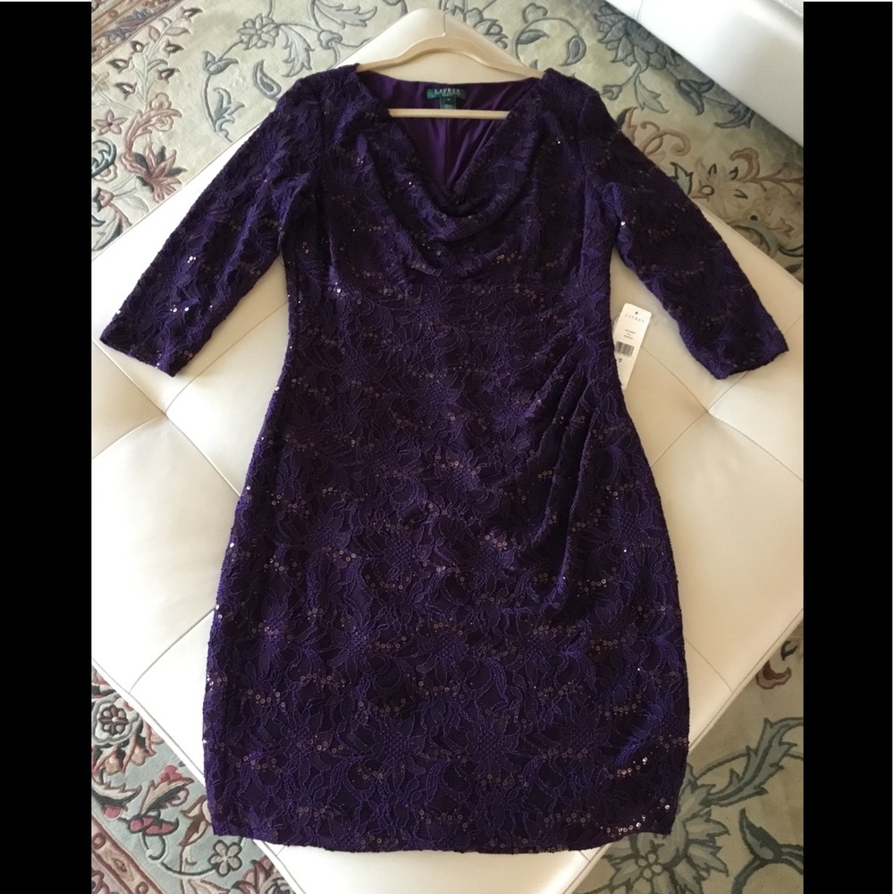 NWT LAUREN COCKTAIL DRESS